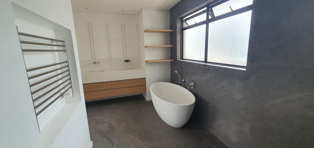 Apartment Flat Construction Builders Cape Town South Africa interiors bathroom tiling expert finishing