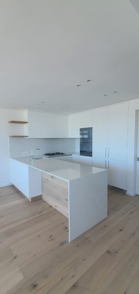Apartment Flat Construction Builders Cape Town South Africa interiors carpentry storage kitchen cupboard design 2
