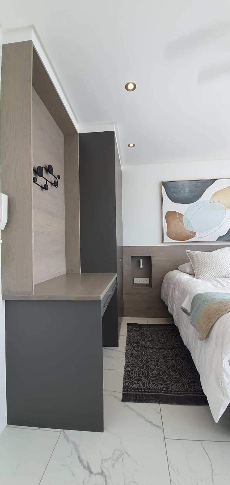 Cape Town Apartment Studio Flat Bedroom Storage Carpentry Construction Builders Building Interiors