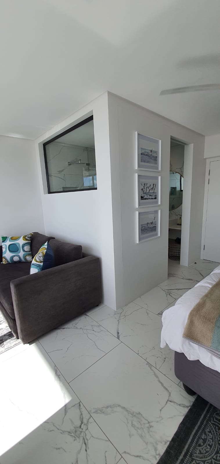 Cape Town Apartment Studio Flat Lounge Hallway Construction Builders Building Interiors