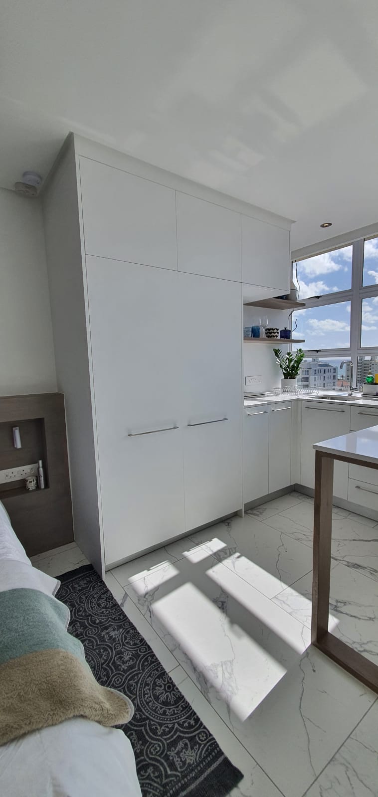 Cape Town Apartment Studio Flat Lounge Kitchen Construction Builders Building Interiors
