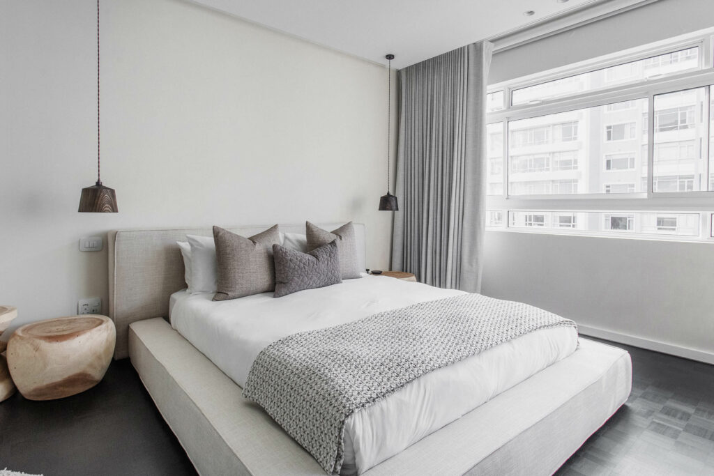Hardman Construction Modern Luxury Apartment Bedroom Construction Cape Town South Africa