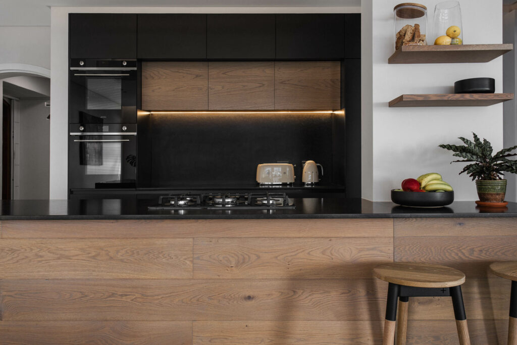 Hardman Construction Modern Luxury Apartment Kitchen Black Sink Cape Town South Africa